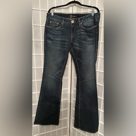 BEBE Classic Blue Bootcut/Flare Denim Jeans - Picture 1 of 6